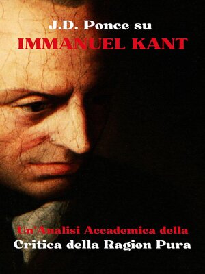 cover image of J.D. Ponce su Immanuel Kant